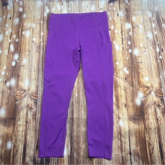 Lululemon Athletica Women’s Leggings Size 8 Purple - Picture 1 of 12